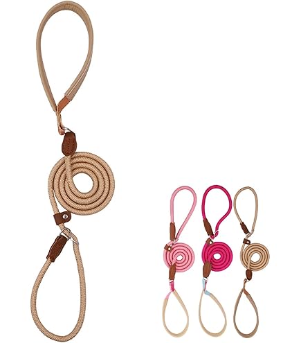 Amazon | リード滑り止めワイヤー制御リード、快適で強力なロープ滑り