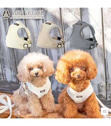 Amazon | monchéri モンシェリ 犬 ハーネス ひつじさん柄ハーネス＋