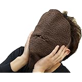 今治タオルのフェイスマスク　蒸美人（じょうびじん)5分でストレス解消・タオルパック・保湿・引き締め (ブラウン)