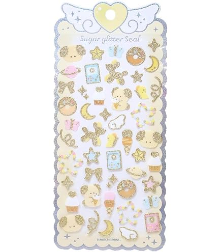 Amazon.co.jp: カミオジャパン シール SUGAR GLITTER SEAL ベビー