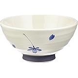 有田焼 飯碗 お茶碗 青 大 直径 13cm 桜の舞 65407