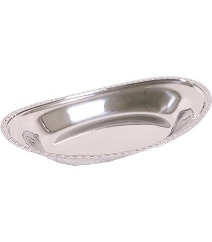 Amazon｜イケダ ベーカー皿 10- 1/2インチ 大 ステンレス 日本