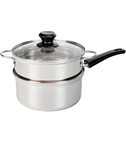 Amazon | MEYERマイヤー (Meyer) 両手鍋 蒸し器スチーマーセット18cm