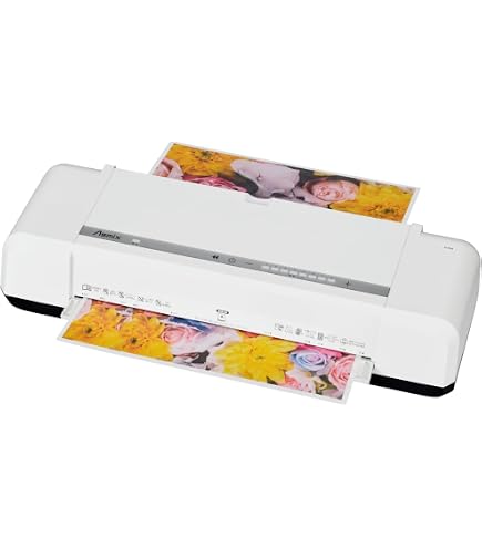 Amazon.co.jp: ナカバヤシ ラミネーター 4本ローラー A4 ブラック