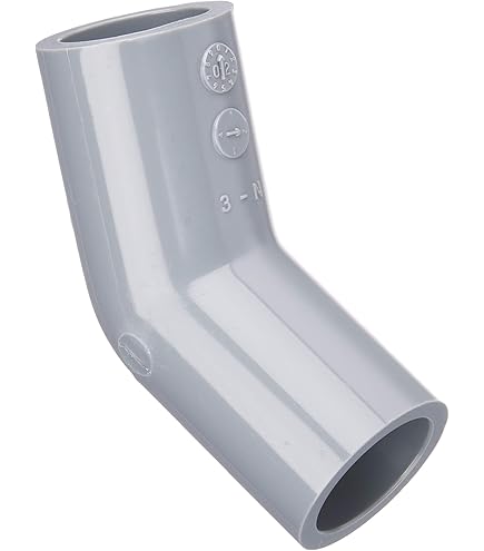 Amazon.co.jp: TS40-45L 45°エルボ 塩ビパイプ(ドレンパイプ)用継手 