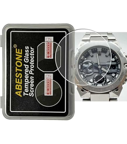 G-SHOCK 【GST-B100-1AJF】 強化ガラスH9保護フィルム付き Amazon | Zshion Casio カシオ G-Shock GST-B100 シリーズ 用