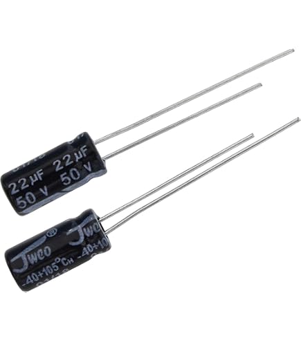 Amazon.co.jp: 100V 100μF 50個入り 電解コンデンサ 105℃ ±20％ : 産業