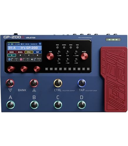 Amazon.co.jp: Valeton GP200 マルチエフェクトプロセッサー +