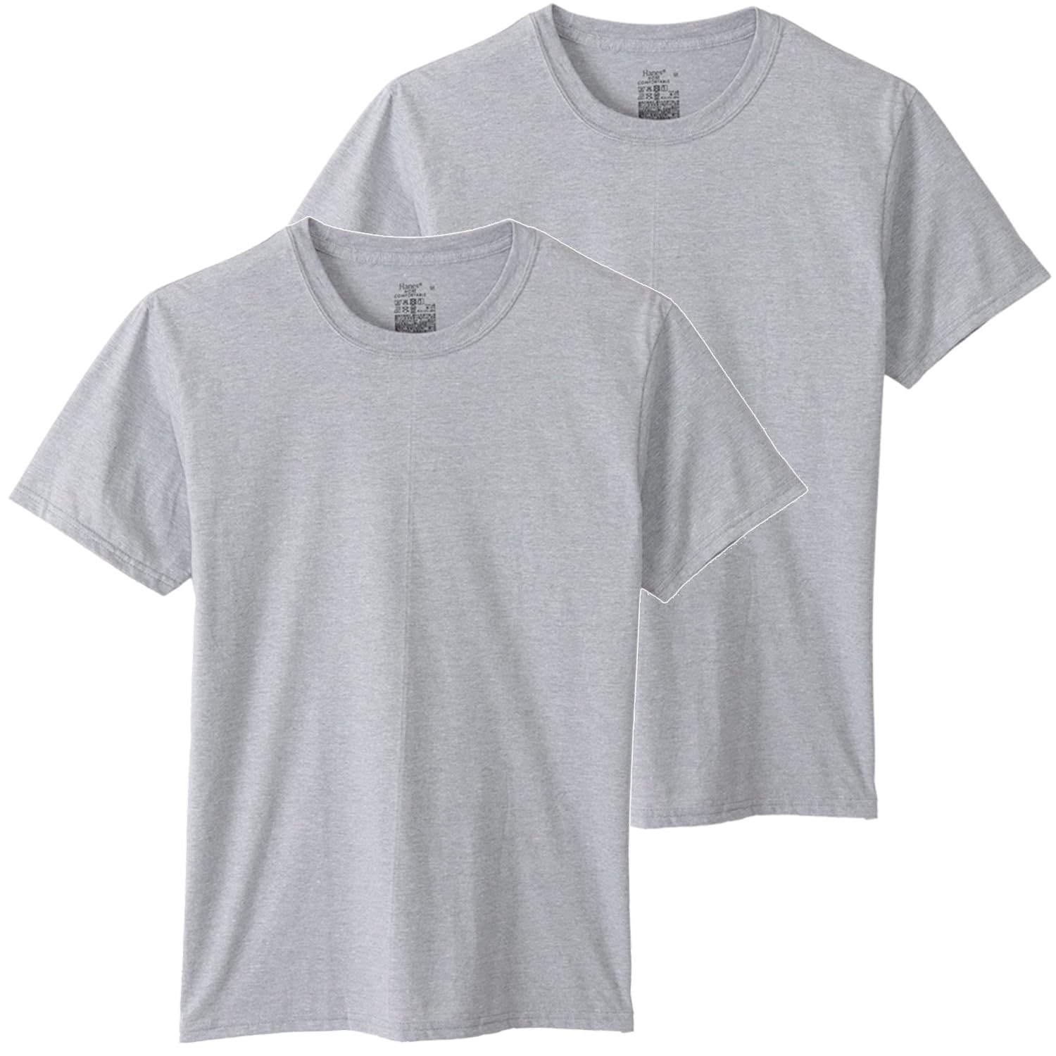 【40%OFF】【859円】 Hanes メンズ 抗菌防臭加工 Fresh IQ クルーネックTシャツ 2枚組