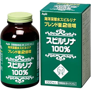 Amazon.co.jp 売れ筋ランキング: スピルリナサプリメント の中で
