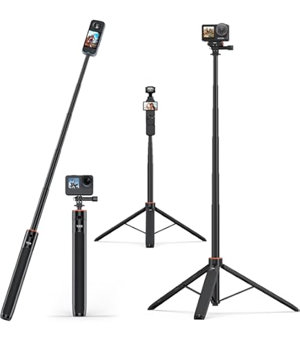 【送料込】insta360 カーボン製　3メートル 1脚 Insta360 自動展開式三脚自撮り棒 - 株式会社アーキサイト