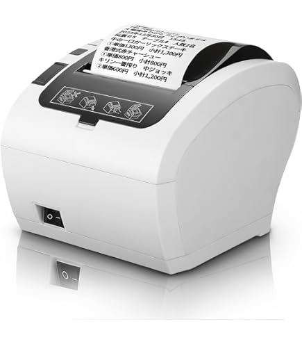 エプソン TM-T88Ⅵ サーマルレシートプリンター 無線 Bluetooth Amazon.co.jp: エプソン TM886S001W サーマルレシートプリンター