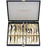 小林工業 ラッキーウッド カトラリーセット 日本製 レイリア 10ｐｃ.ペアディナーセット ギフトラッピング仕様 新潟 燕三条製