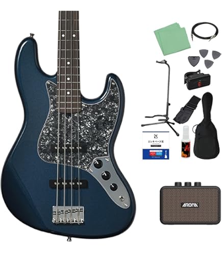 ●○送料無料 超美品！ （BUSKER'S BJB-3 CAR）エレキベースギター○● Amazon | BUSKER'S BJB-3 BK ベース (バスカーズ) | エレキベース