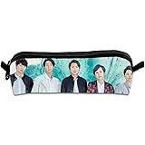 Amazon あらし嵐arashi ペンケース ペンポーチ かわいい 女の子 男の子 イラスト デザイン 筆箱 筆入れ 大容量 文房具 収納 ケース 小学生 中学生 高校生 おしゃれ 多機能 Pencil Case 男女兼用 ノーブランド品 シューズ バッグ