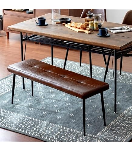 Amazon.co.jp: 筑波産商 デニッシュ 110 ベンチ WAL OR77(オレンジ)色 