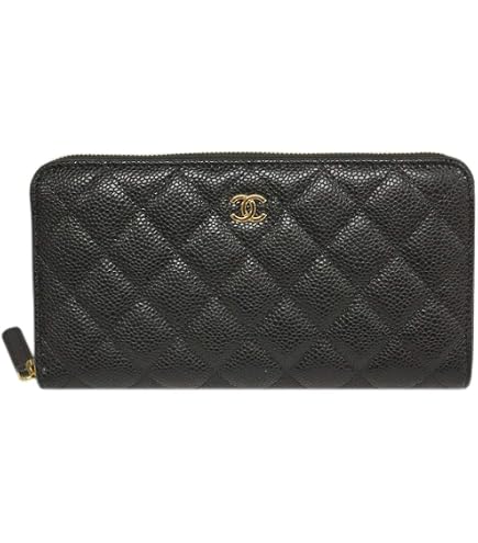Amazon.co.jp: CHANEL(シャネル) カーフスキン 二つ折り財布 A50080