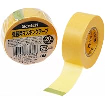 Amazon.co.jp: 3M スコッチ マスキングテープ 粗面用 80S 15mm幅x18M 8