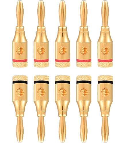 Conext Link PSC24CGS-50 Series Parallel Gold Silver Speaker Cables Full Gauge Oxygen Free Copper Zip Wire 50 Feet 24 Gauge