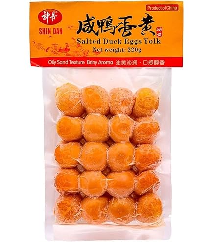 Amazon | 神丹 咸鴨蛋黄 鹹鴨蛋黄 蛋黄 アヒルの卵黄 中国鹹鴨蛋