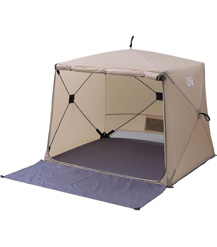 Amazon.co.jp: [キャンパーズコレクション 山善] 傘みたいに広げるだけ
