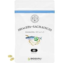 Amazon | バイオサプリ DHA&EPA+サチャインチ 青魚 魚油 オメガ3