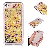 iPhone7 ケース[鏡、化粧用、化粧直し、いつでも、どこでも、化粧]まねる鏡面 iPhone7 ケース シリコン かわいい 美しい 人気 きらきら 流れる愛 魅力シャイン iPhone7 ケース 