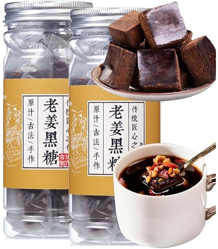 Amazon | 台湾産 黒糖薑母茶 (龍眼、なつめ入り) 約35g × 12個 (固形
