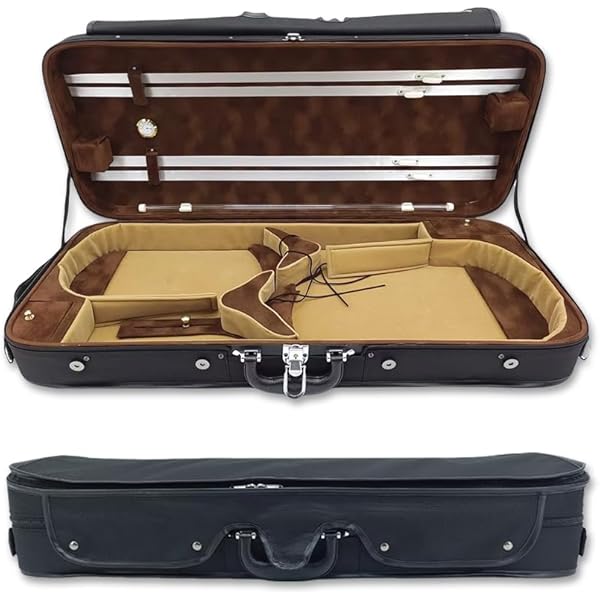 Amazon.co.jp: Yinfente ダブルバイオリンケース バイオリン