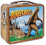 Bigfoot Sasquatch Cryptid Metal Retro Lunchbox [並行輸入品]
