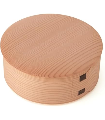 Amazon | 大館工芸社 秋田杉 曲げわっぱ 弁当箱 四角 2段 重箱 仕切り