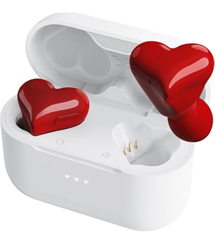 Amazon.co.jp: 【2025年新ハート型Bluetoothイヤホン 】ハートの