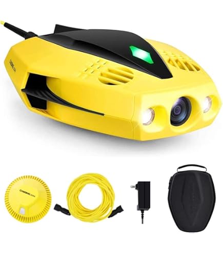 Amazon | CHASING DORY 水中ドローン 水中撮影 1080p カメラ F/1.6