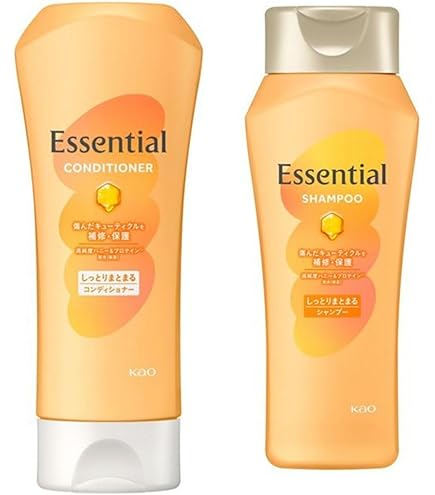 Amazon | 花王(Kao) エッセンシャル しっとりまとまる シャンプー