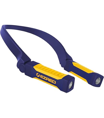 EZRED製☆充電式ハンズフリーネックライト-NK15-OR　機能がいっぱい！！ Amazon.co.jp: EZRED ANYWEAR 充電式ネックライト ハンズフリー照明用