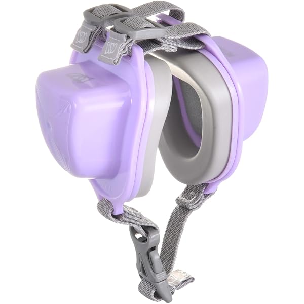 新品※PETSEAR 犬用 イヤーマフ 29dB 不安軽減 パープル 2XS Amazon.co