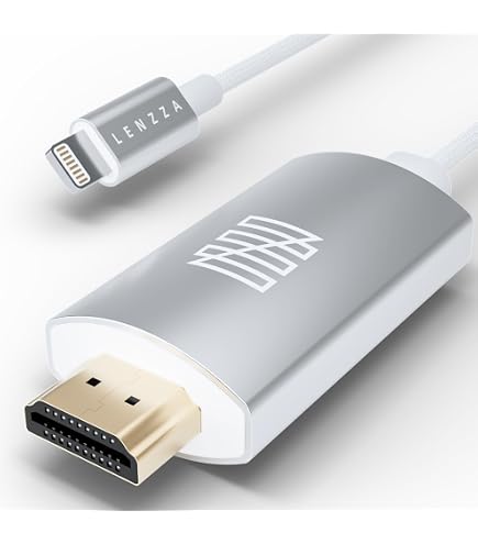 Amazon | Phone hdmi変換ケーブル タイプc 2-in-1 Lightning & Type-C