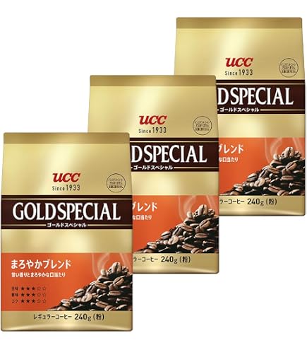 Amazon | UCC ゴールドスペシャル まろやかブレンド 1500g(250g×6個