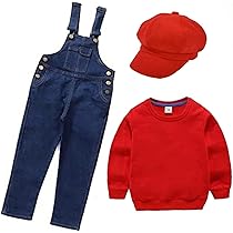 ワリオ　メンズ2XL〜L紫オーバーオールと黄色Tシャツ・キャップセット　コスプレ ワリオ メンズ2XL〜L紫オーバーオールと黄色Tシャツ・キャップ