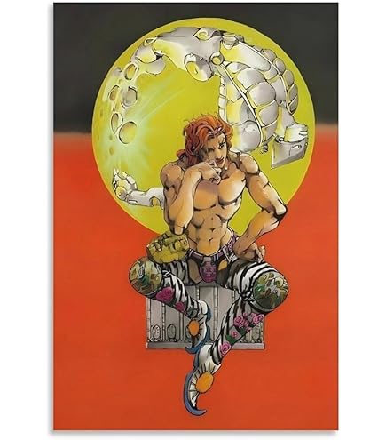 Amazon.co.jp: 荒木飛呂彦原画展 ジョジョ展 B2ポスター 第2部