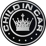 CHILD IN CARマグネット（シルバー）