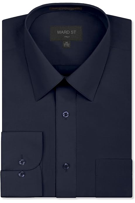 JD Apparel Mens Long Sleeve Regular Fit 