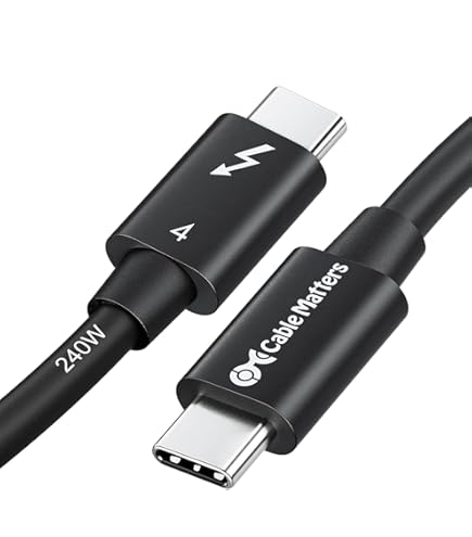 Cable Matters 20Gbps Thunderbolt 3ケーブル 2m