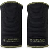 Amazon.co.jp: TOPPERGEAR パワースリーブ 膝・肘兼用 ニースリーブ