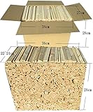Ｎｏ8　焚き付け用薪　特大容量　携帯焚火台用　護摩木　長さ約24ｃｍ前後　宅配100サイズダン...