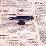 Dagly（TM）シングル/ 96ミリメートル/ 128ミリメートルブラック家具のハンドル/キッチンキャビネットハンドル/引き出しハンドル/亜鉛合金ハンドル