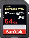 SanDisk 64GB Extreme PRO UHS-I SDXC 170MB/s SDSDXXY-064G サンディスク 海外パッケージ品