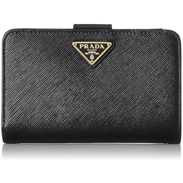 Amazon.co.jp: PRADA(プラダ)1M1132 TESSUTO+SAFFIANO-NERO/NERO