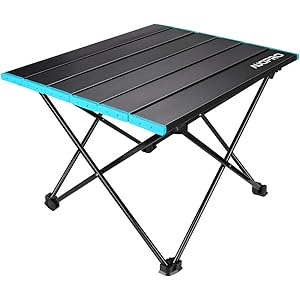 AUOPRO アウトドアテーブル キャンプテーブル ロールテーブル 進化版 収納袋付 耐荷重30KG 折りたたみテーブル…
