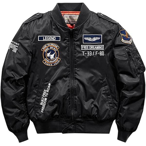 Amazon | [NOMSOCR] ジャンパー メンズ ma-1 ブルゾン